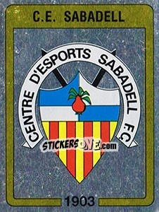 Sticker Escudo - Liga Spagnola 1986-1987 - Panini