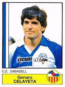 Cromo Celayeta - Liga Spagnola 1986-1987 - Panini