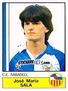 Sticker Sala - Liga Spagnola 1986-1987 n. 219 - Panini