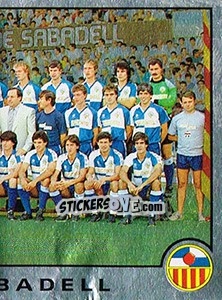 Sticker Equipo - Liga Spagnola 1986-1987 - Panini