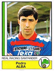 Sticker Alba - Liga Spagnola 1986-1987 - Panini