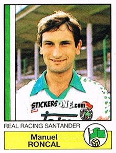 Figurina Roncal - Liga Spagnola 1986-1987 - Panini