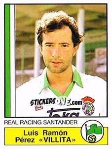 Figurina Villita - Liga Spagnola 1986-1987 - Panini