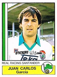 Figurina Juan Carlos - Liga Spagnola 1986-1987 - Panini