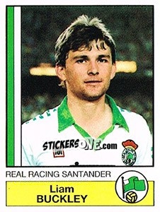 Sticker Buckley - Liga Spagnola 1986-1987 n. 243 - Panini
