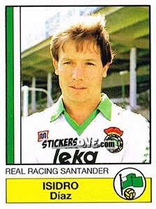 Sticker Isidro - Liga Spagnola 1986-1987 - Panini