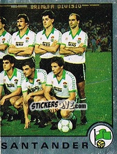 Figurina Equipo - Liga Spagnola 1986-1987 - Panini