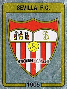 Sticker Escudo - Liga Spagnola 1986-1987 - Panini