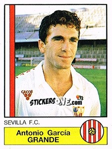 Cromo Grande - Liga Spagnola 1986-1987 n. 254 - Panini
