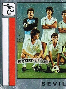 Figurina Equipo - Liga Spagnola 1986-1987 - Panini