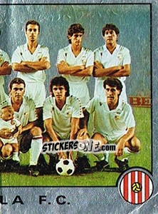 Cromo Equipo - Liga Spagnola 1986-1987 - Panini