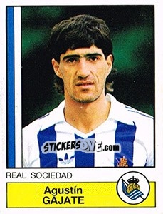 Sticker Gajate - Liga Spagnola 1986-1987 - Panini