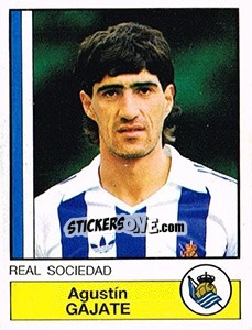 Cromo Gajate - Liga Spagnola 1986-1987 - Panini