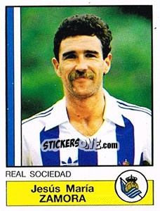 Sticker Zamora - Liga Spagnola 1986-1987 - Panini