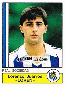 Sticker Loren - Liga Spagnola 1986-1987 n. 281 - Panini