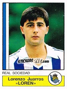 Sticker Loren - Liga Spagnola 1986-1987 - Panini