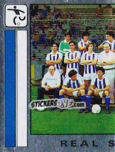 Figurina Equipo - Liga Spagnola 1986-1987 - Panini