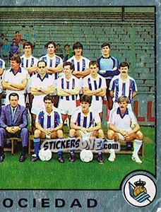 Figurina Equipo - Liga Spagnola 1986-1987 - Panini