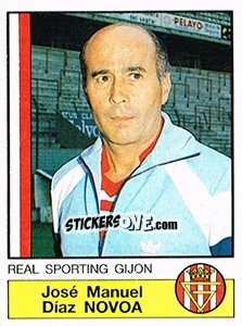 Sticker Novoa - Liga Spagnola 1986-1987 n. 287 - Panini