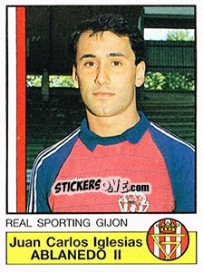 Cromo Ablanedo II - Liga Spagnola 1986-1987 - Panini