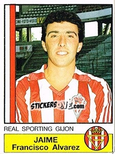 Sticker Jaime - Liga Spagnola 1986-1987 - Panini