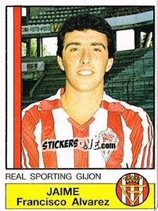 Sticker Jaime - Liga Spagnola 1986-1987 n. 297 - Panini