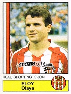 Cromo Eloy - Liga Spagnola 1986-1987 - Panini