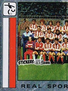 Figurina Equipo - Liga Spagnola 1986-1987 - Panini