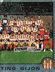 Cromo Equipo - Liga Spagnola 1986-1987 - Panini