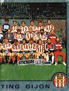 Sticker Equipo - Liga Spagnola 1986-1987 - Panini