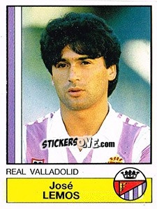 Sticker Lemos - Liga Spagnola 1986-1987 - Panini