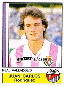Sticker Juan Carlos - Liga Spagnola 1986-1987 n. 312 - Panini