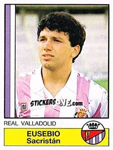 Sticker Eusebio - Liga Spagnola 1986-1987 n. 313 - Panini