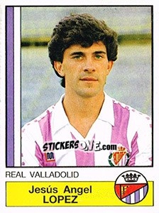 Sticker López - Liga Spagnola 1986-1987 - Panini