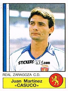 Sticker Casuco - Liga Spagnola 1986-1987 n. 327 - Panini