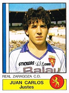 Sticker Juan Carlos - Liga Spagnola 1986-1987 n. 332 - Panini