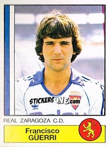 Sticker Guerri - Liga Spagnola 1986-1987 - Panini