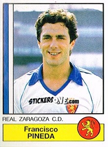 Sticker Pineda - Liga Spagnola 1986-1987 n. 337 - Panini