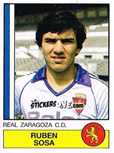 Cromo Ruben Sosa - Liga Spagnola 1986-1987 - Panini