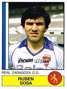 Sticker Ruben Sosa - Liga Spagnola 1986-1987 n. 338 - Panini