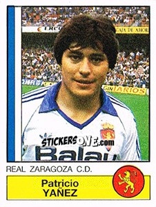 Cromo Yañez - Liga Spagnola 1986-1987 - Panini