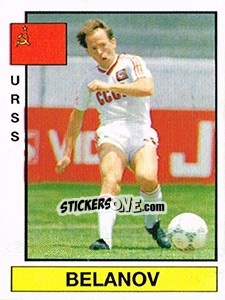 Sticker Belanov - Liga Spagnola 1986-1987 - Panini