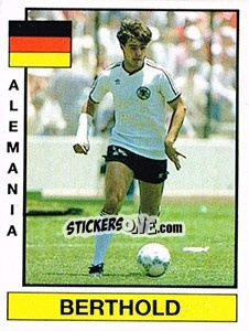 Sticker Berthold - Liga Spagnola 1986-1987 - Panini