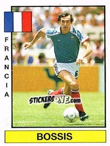 Sticker Bossis - Liga Spagnola 1986-1987 n. 349 - Panini