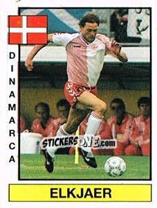 Sticker Elkjaer - Liga Spagnola 1986-1987 - Panini