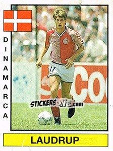 Figurina Laudrup - Liga Spagnola 1986-1987 - Panini