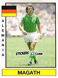 Figurina Magath - Liga Spagnola 1986-1987 - Panini