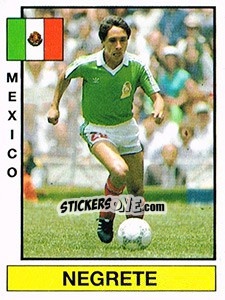 Sticker Negrete - Liga Spagnola 1986-1987 - Panini