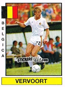 Sticker Vervoort - Liga Spagnola 1986-1987 n. 375 - Panini