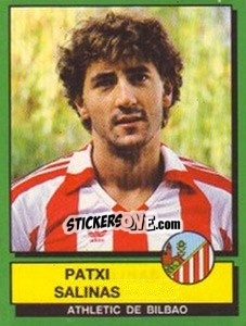 Cromo Patxi Salinas - Liga Spagnola 1989-1990 - Panini